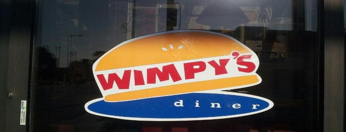 Wimpy's Diner is one of สถานที่ที่ Carla ถูกใจ.