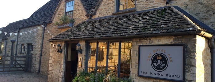 The Royal Oak Inn is one of Cotswolds.