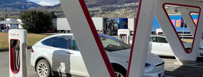 Tesla Supercharger Aosta is one of Tesla Superchargers in Italy.