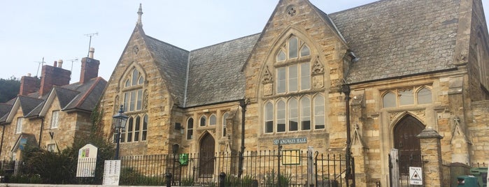 Abbotsbury is one of Churches - Rung at.