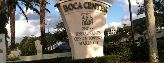 The Shops At Boca Center is one of Tempat yang Disukai Brad.