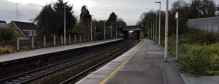 Dinas Powys Railway Station (DNS) is one of Planes, Trains and Automobiles.