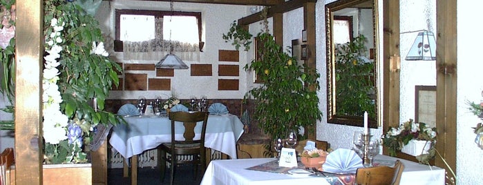 Restaurant "Weinstube zum Pfauen" is one of Bares Preferidos.