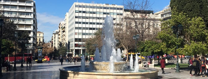 Place Syntagma is one of Lieux sauvegardés par Marina.