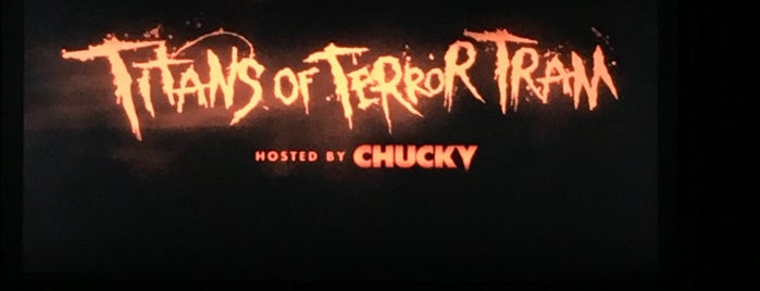 Titans of Terror Tram Hosted by Chucky at Halloween Horror Nights is one of L.A..