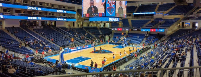 Wintrust Arena is one of NCAA Division I Basketball Arenas/Venues.