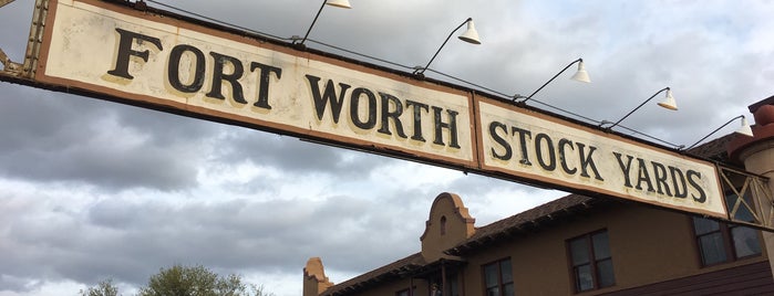 Fort Worth Stockyards National Historic District is one of Exploring Cowtown (Fort Worth).