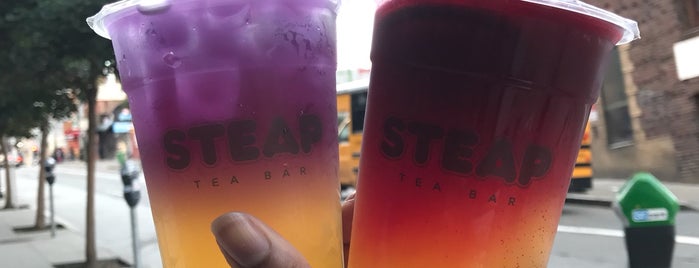 STEAP TEA BAR is one of Want To Nom.
