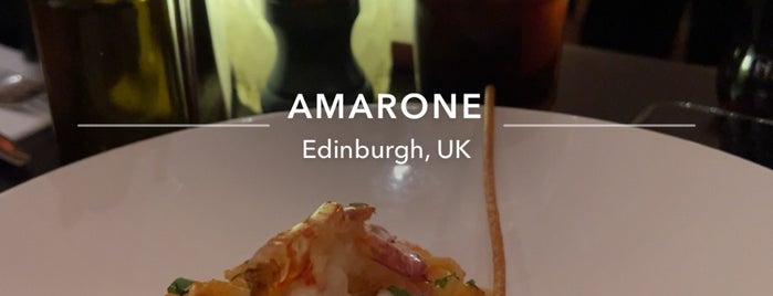 Amarone Edinburgh is one of สถานที่ที่ James ถูกใจ.