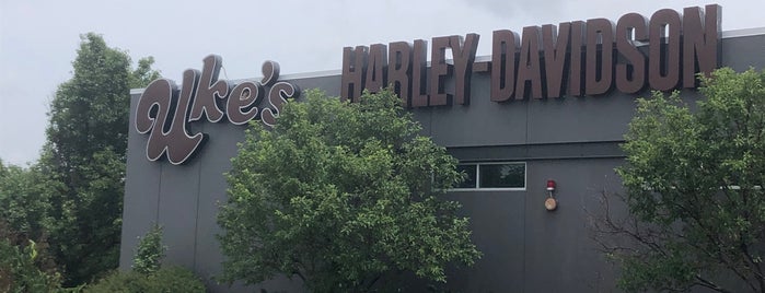 Uke's Harley Davidson is one of fun things.
