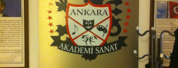 Ankara Akademi Sanat is one of สถานที่ที่ murat alper ถูกใจ.