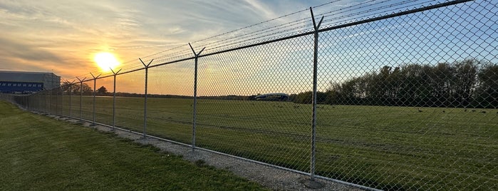 Goodyear Blimp Hangar at Wingfoot Lake is one of Akron Highlights.