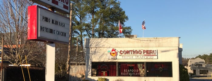 Contigo Peru Restaurant is one of สถานที่ที่ Florencia ถูกใจ.