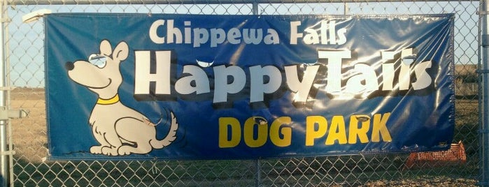 Happy Tails Dog Park is one of สถานที่ที่ Sharon ถูกใจ.