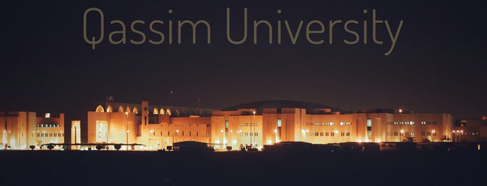 Qassim University (QU) is one of Ahmad🌵 님이 저장한 장소.