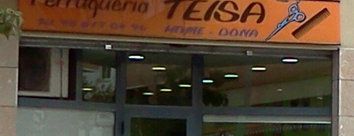 Peluquería Teisa is one of Tempat yang Disukai Carlos.