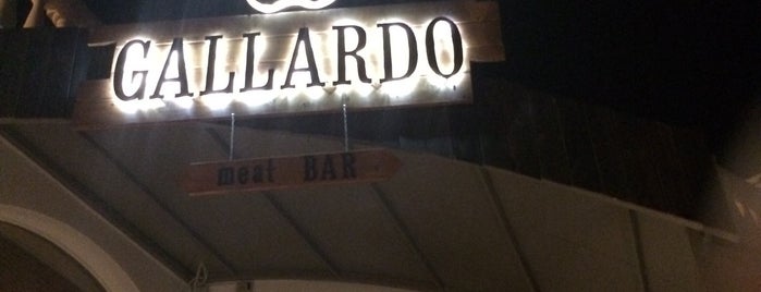 Meat bar Gallardo is one of Sergeiさんのお気に入りスポット.