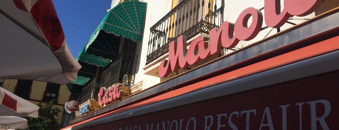 Restaurante Casa Manolo is one of tapeo por Sevilla.