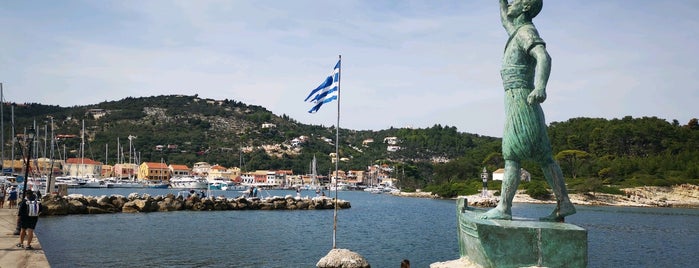 Paxos Port is one of Corfu, Greece.