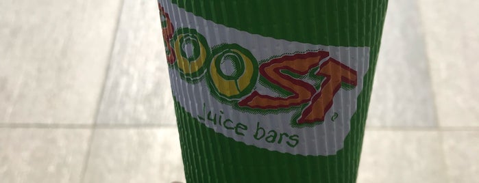 Boost Juice Bars is one of Lugares favoritos de Yondering.