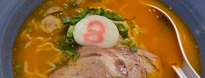 8番らーめん is one of CentralPlaza Pinklao 2015 -EAT.