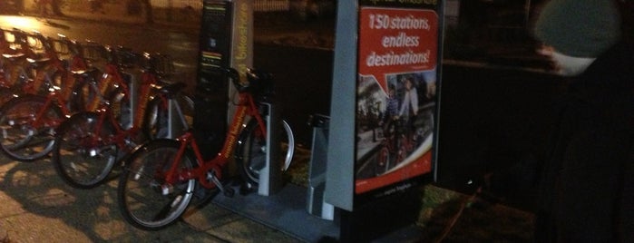 Capital Bikeshare - 14th & D St SE is one of CaBi.