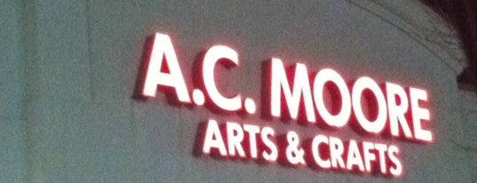 A.C. Moore Arts & Crafts is one of me time.