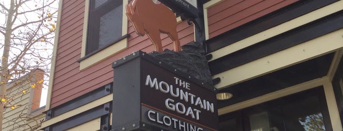 The Mountain Goat Clothing Co. is one of Breckinridge..