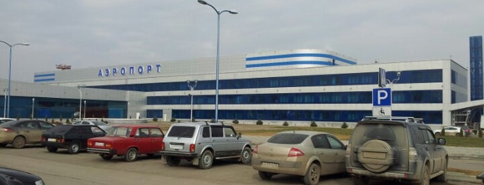 Mineralnye Vody International Airport (MRV) is one of Мои посещения.