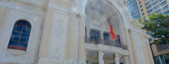 Saigon Opera House is one of Ho Chi Minh.