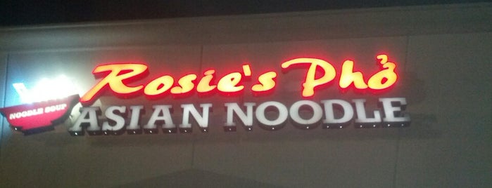 Rosie's Pho is one of ATX Asian Eats.