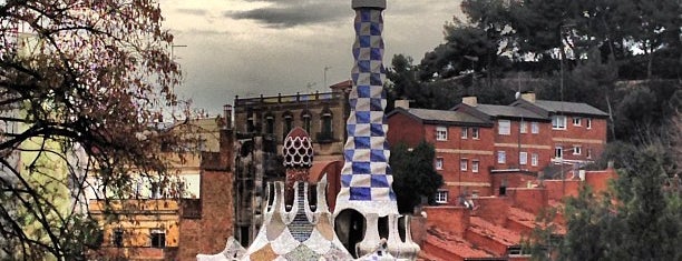 Parc Güell is one of MOB - Weekends for fun.