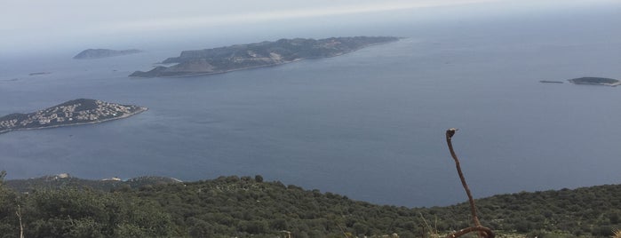 Blue Cave is one of KAŞ.