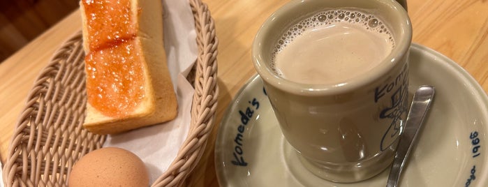 Komeda's Coffee is one of สถานที่ที่ Hide ถูกใจ.