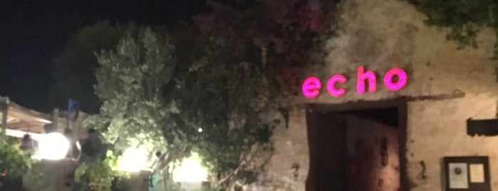Echo Bar is one of Tempat yang Disukai Aslı.