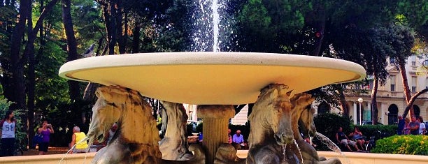 Fontana dei Quattro Cavalli is one of Sunny@Italia2014.