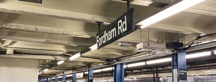 MTA Subway - Fordham Rd (B/D) is one of idk.