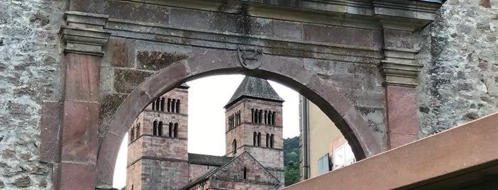 Abbaye de Murbach is one of Alsace.