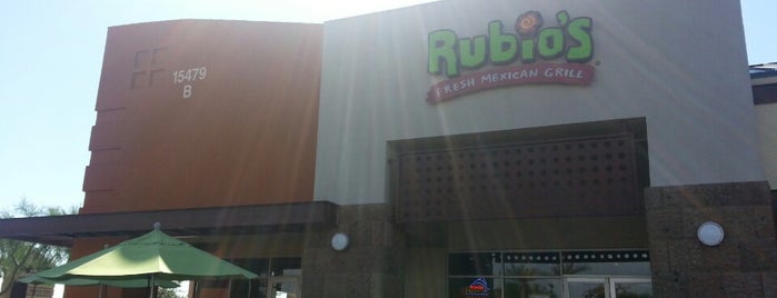 Rubio's is one of สถานที่ที่ Alyssa ถูกใจ.