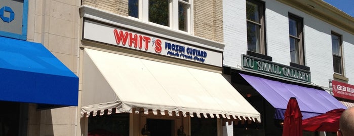 Whit's Frozen Custard is one of Tasty treats and eats in the LC.