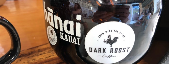 Dark Roost Coffee is one of Kauai.