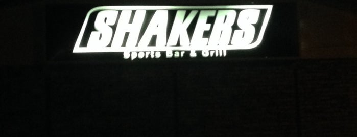Shakers Sports Bar And Grill is one of johns list of favorites.