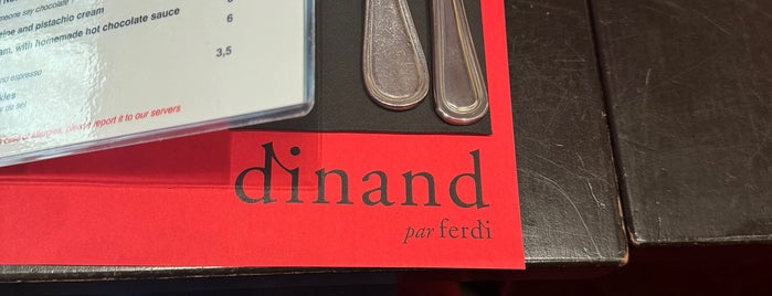 Dinand par Ferdi is one of Paris restaurants.