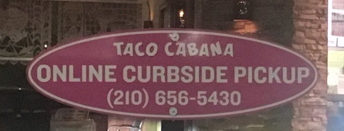 Taco Cabana is one of Fast food.