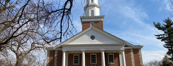 Rammelkamp Chapel is one of Illinois College.