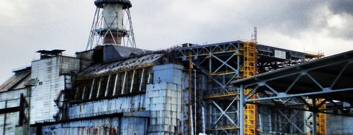 Чорнобильська АЕС | Chernobyl Nuclear Power Station is one of Припять / Pripyat City.