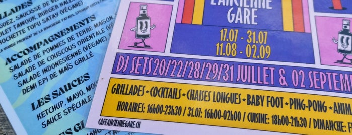 Café de l'Ancienne Gare is one of Fribourg #PlaceToBe & #PlaceToEat.