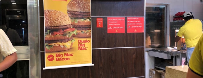 McDonald's is one of Rio’s food.