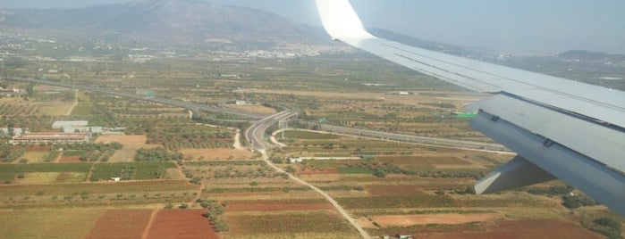 Aéroport international d'Athènes Eleftherios Venizelos (ATH) is one of Greece.