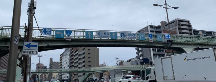 五条堀川歩道橋 is one of 自分が登録した場所.